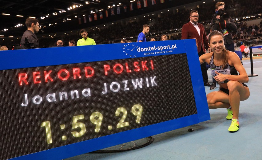 Rekord Polski padł w Arenie Toruń. Sukces Joanny Jóźwik [GALERIA]