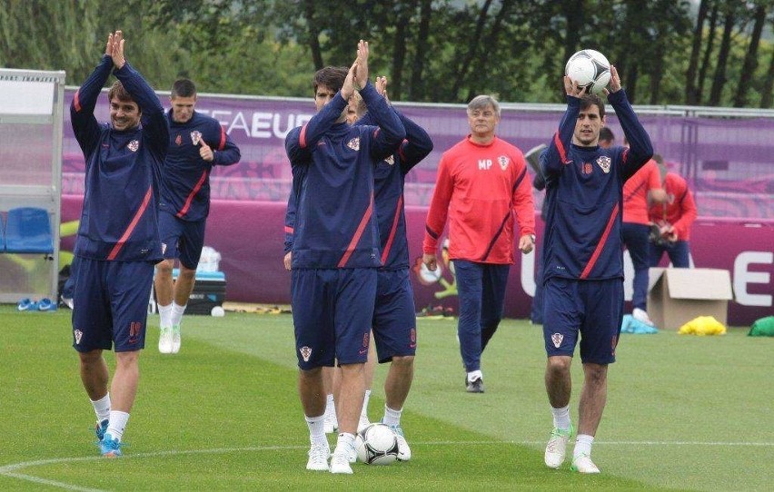 Euro 2012: pierwszy trening drużyny Chorwacji (video, zdjęcia)