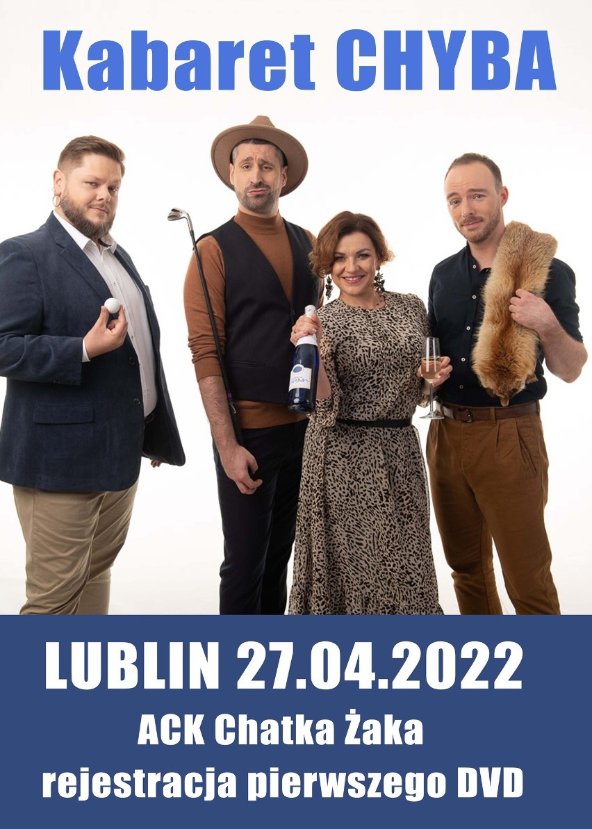 Kabaretowy kwiecień w Lublinie!                         