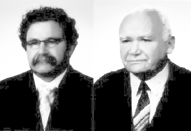 Zbigniew Ryż (z lewej) miał 50 lat. Kajetan Kędziora - 76.