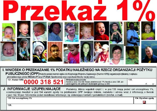 Podopieczni stowarzyszenia "Warto jest pomagać&#8221; czekają na pomoc. Wystarczy wpisać w rubrykę numer KRS 0000 318  521.