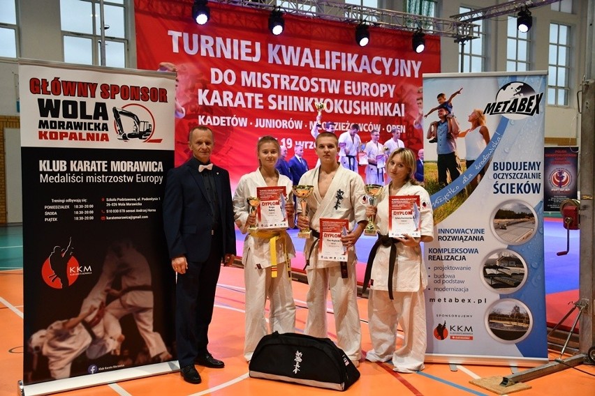 Troje zawodników Klubu Karate Morawica z przepustkami na mistrzostwa Europy w Rumunii [ZDJĘCIA]