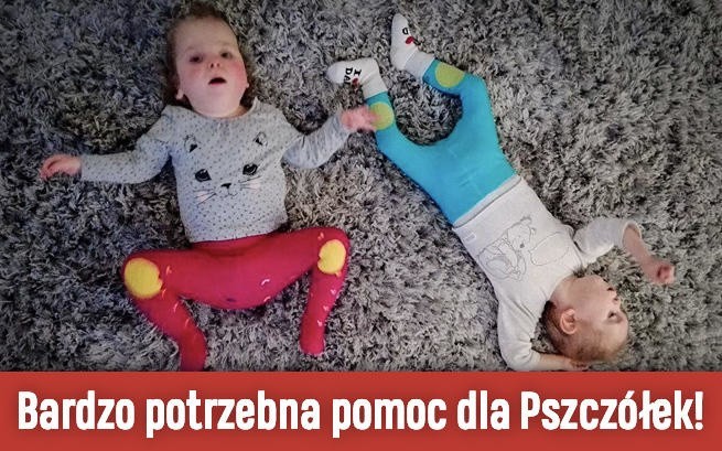 Bliźniaki cierpią na porażenie mózgowe. Maja jest...