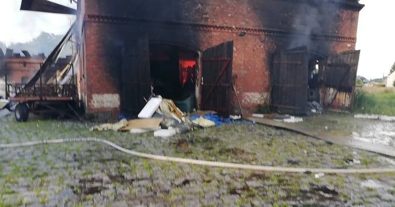 Śledztwo w sprawie pożaru w Lubuczewie. Poparzony Ukrainiec...