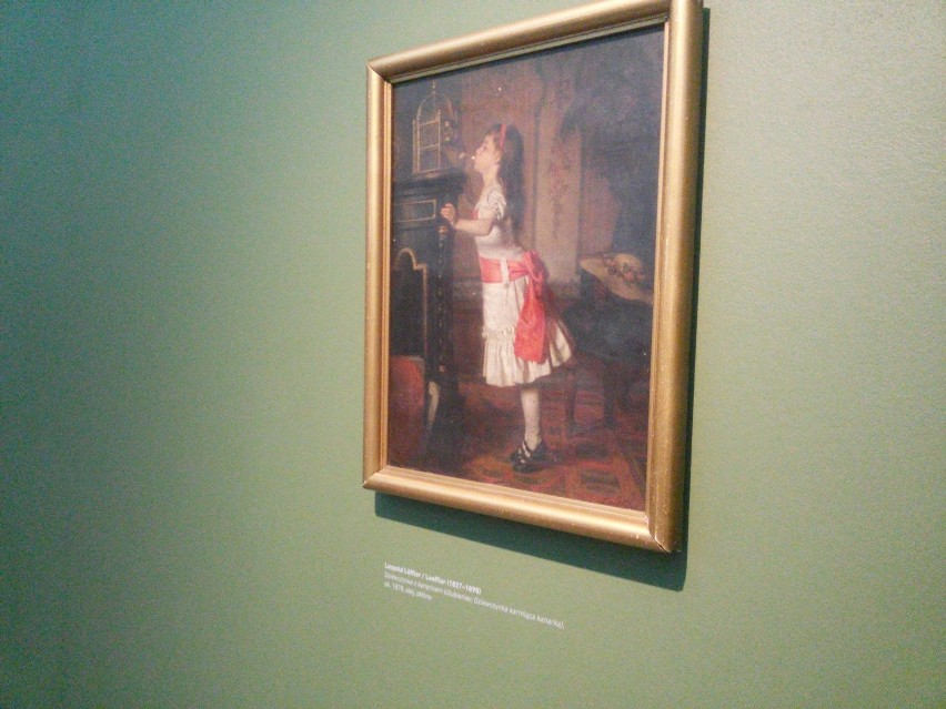 Dziewczyna z kanarkiem, obraz odzyskany przez Muzeum Śląskie