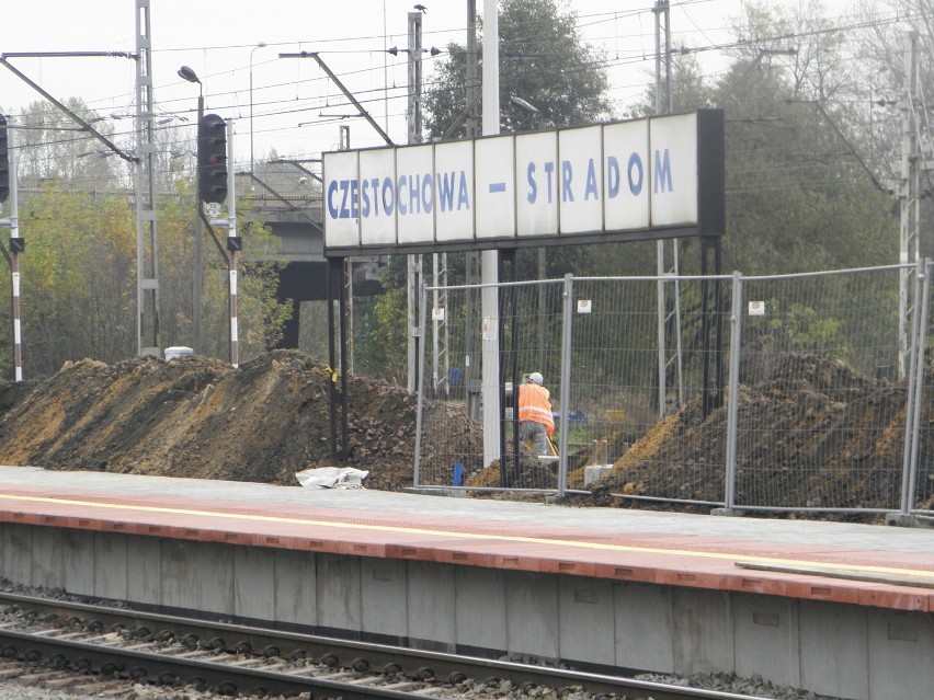 Częstochowa: Remont dworca kolejowego na Stradomiu. Niedługo zawita tu Pendolino [ZDJĘCIA]