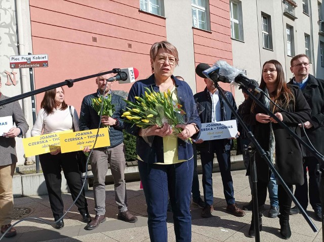 Joanna Czerska-Thomas pytała bydgoszczanki, czego oczekują od miasta.