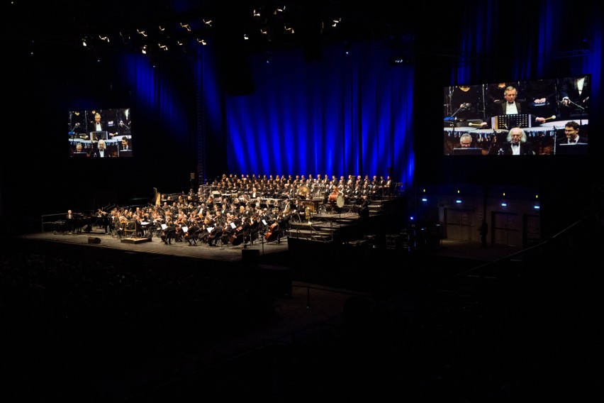 Ennio Morricone wystąpił w Tauron Arenie Kraków [ZDJĘCIA]