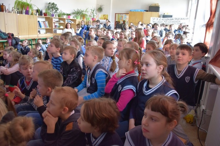 Uczniowie SP7 w Koszalinie na żywo z Antarktyką [zdjęcia, wideo]