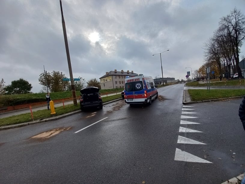 Wypadek na Kolejowej w Białymstoku. Utrudnienia w dojeździe...