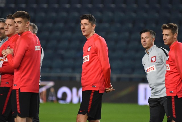 15.11.2019 izrael jerozolima oficjalny trening stadion teddy kollek przed  meczem izrael polska w ramach kwalifikacji euro 2020 kwalifikacje mistrzostwa europynz robert lewandowski fot. sylwia dabrowa / polska press