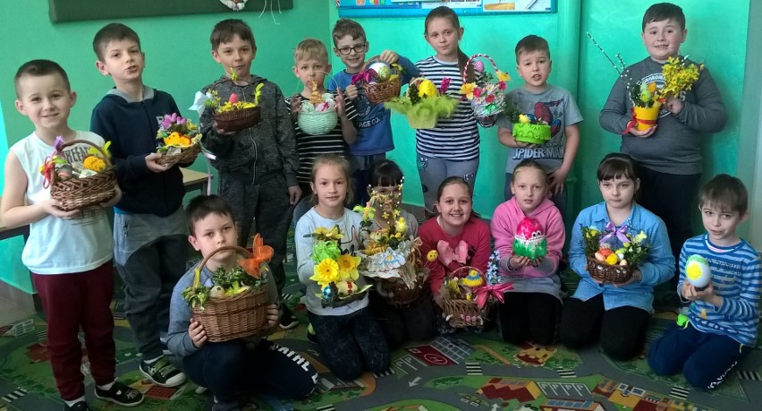 Szkoła w Olesznie obchodziła święta wielkanocne na wiele sposobów