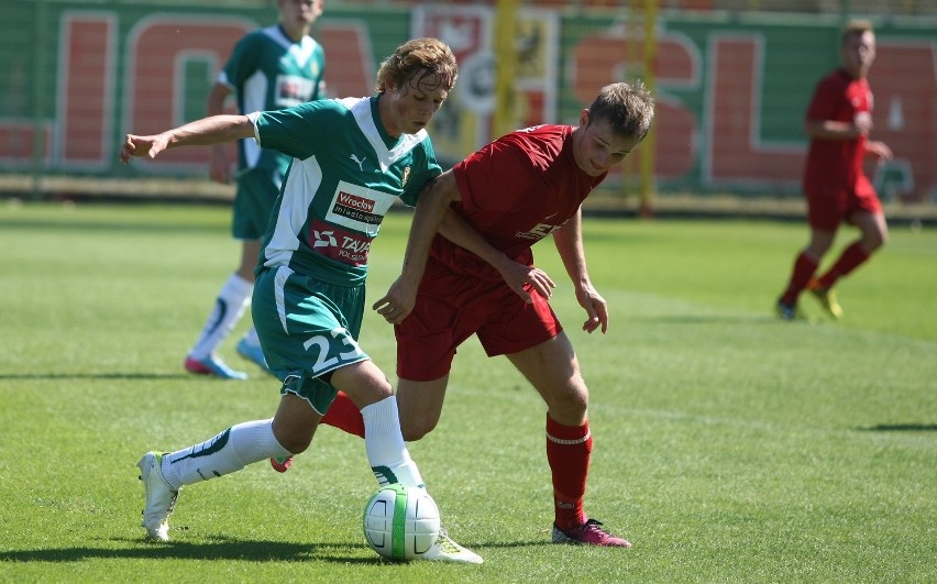 Debiut Centralnej Ligi Juniorów. Śląsk - Gwarek Zabrze 2:2 (ZDJĘCIA)