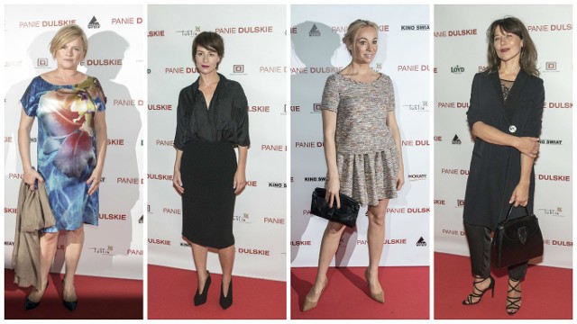 Katarzyna Figura, Maja Ostaszewska, Sonia Bohosiewicz i Katarzyna Herman to tylko niektóre z gwiazd, które pojawiły się na uroczystej premierze filmu "Panie Dulskie".Michał Puchalski