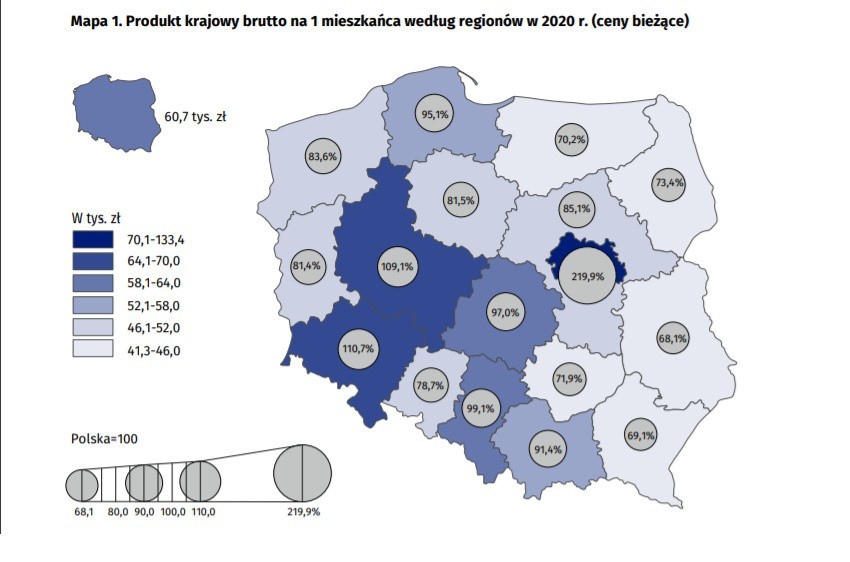 Dane dotyczące regionalnego PKB mają charakter wstępny i...