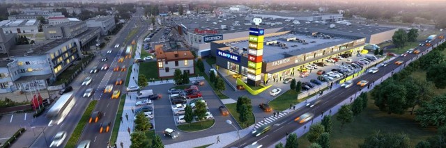 Tak będzie prezentowało się nowe centrum handlowe Olimp Park w Toruniu.