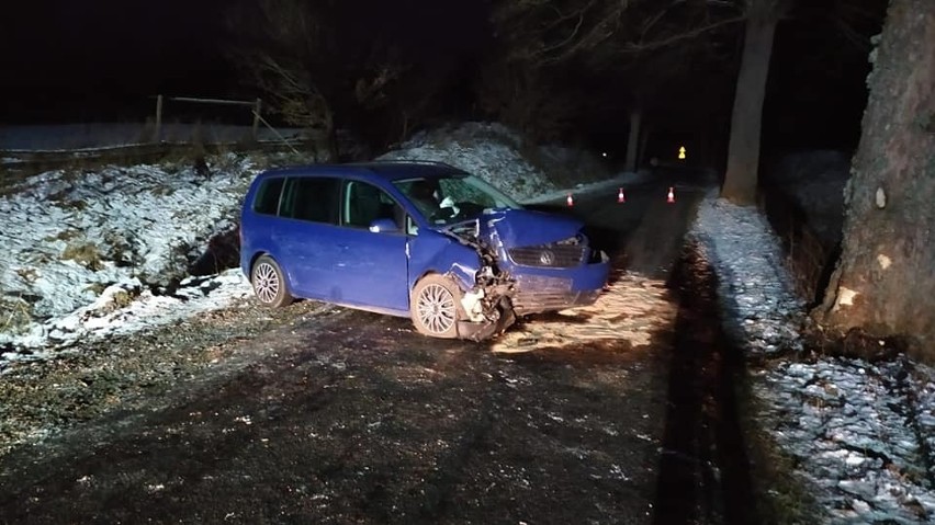 Dzisiaj (27.12.2020) na odcinku drogi powiatowej Tursko –...