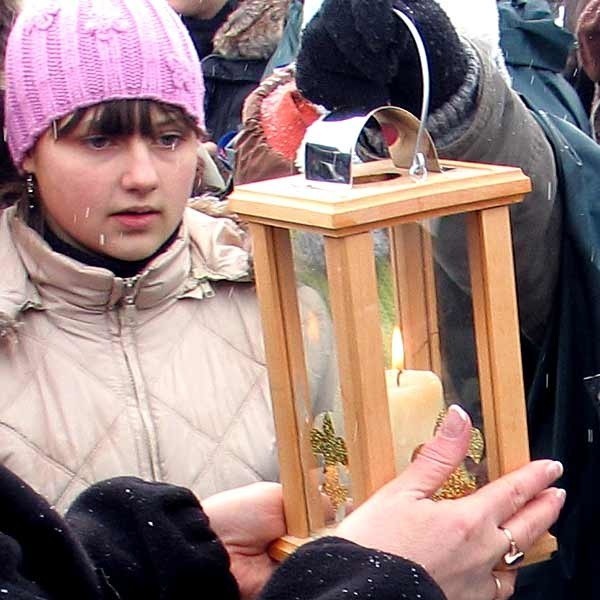 Uroczystość odbyła się dokładnie na linii granicznej, w miejscu planowanego przejścia.