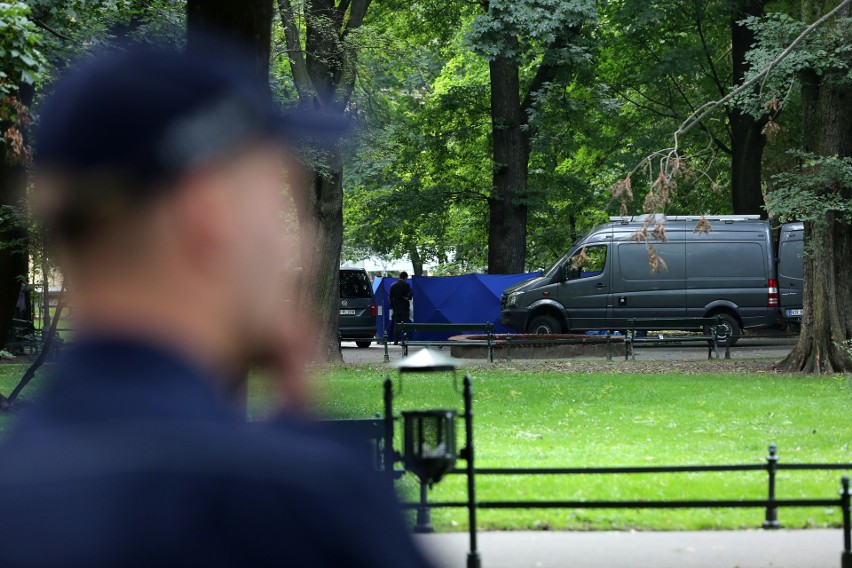 Zbrodnia została popełniona na krakowskich Plantach