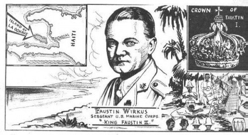 Faustyn Wirkus. Jedna z grafik w jego autobiografii