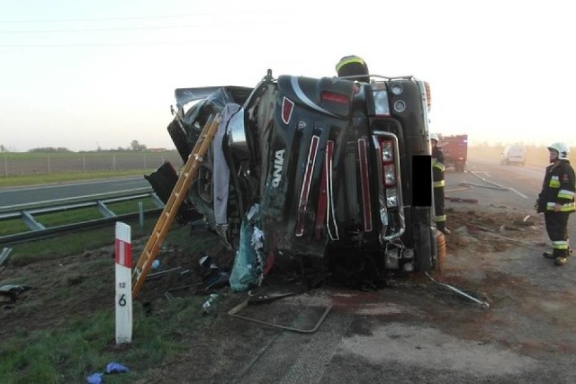 Do wypadku doszło w środę, 18 kwietnia na drodze S5.