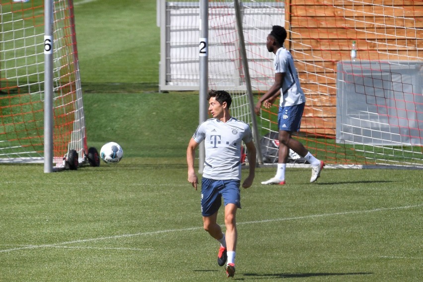 Robert Lewandowski wrócił do treningów w Bayernie Monachium