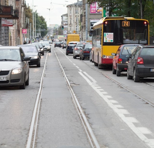 Kilińskiego ma być jednokierunkowa między ulicą Tuwima a aleją Piłsudskiego Fot: Paweł Łacheta