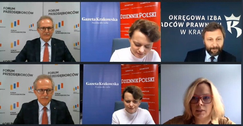 Nowa blokada gospodarki? U nas jest debata! Krakowscy liderzy biznesu i eksperci pytają, wicepremier Emilewicz odpowiada. Na żywo [WIDEO]