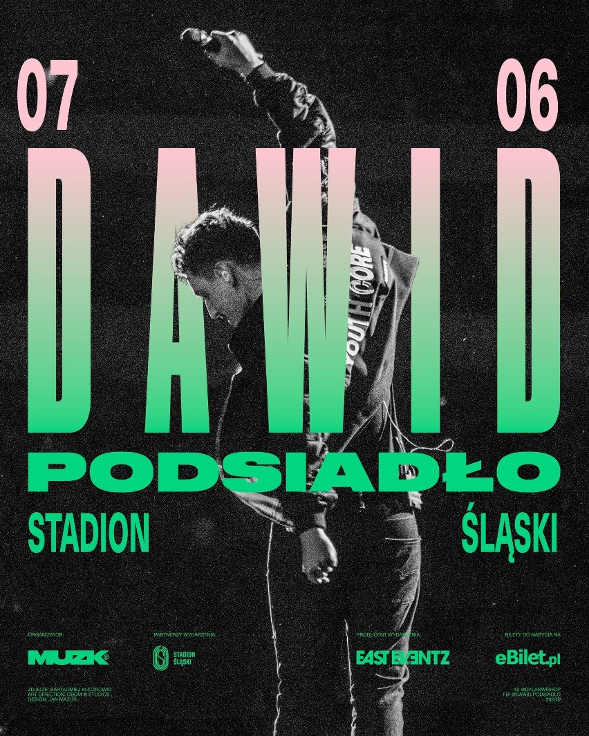 7 czerwca Dawid Podsiadło wystąpi na Stadionie Śląskim w...