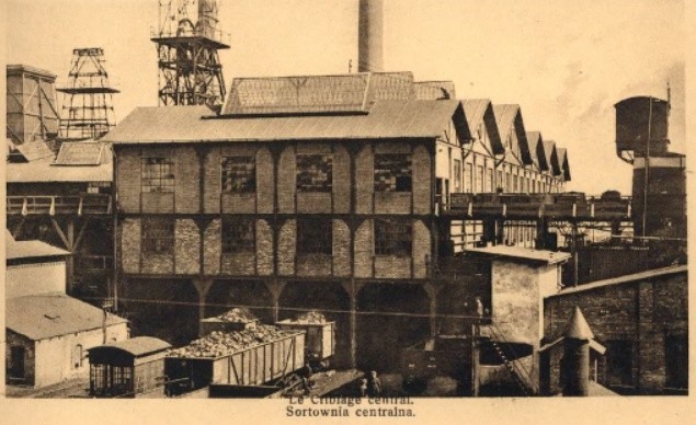 Sortownia kopalni Czeladź. 1931 rok...