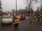 Potrącenie matki z córką w Krokowej 28.01.2020. Policja ustala okoliczności wypadku w powiecie puckim