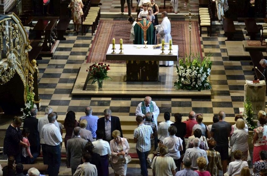 Msza za zmarłych prezydentów Poznania w poznańskiej Katedrze