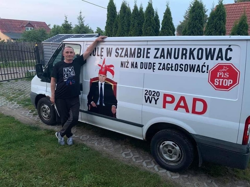 Sebastian Pawłowski z samochodem, który nie spodobał się...