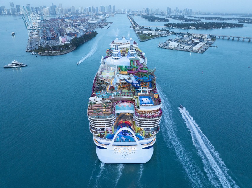 Pomorskie firmy brały udział w budowie Icon of the Seas