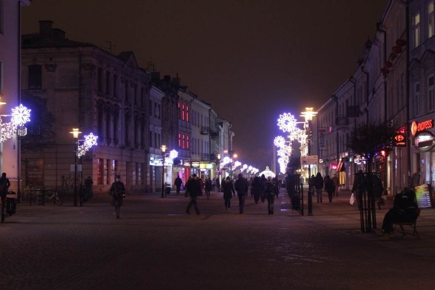 Świąteczne iluminacje rozświetliły lubelski deptak (ZDJĘCIA)