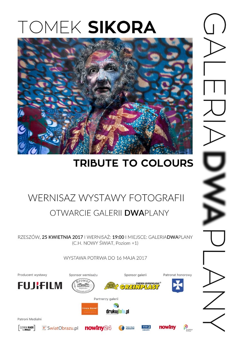 Wernisaż wystawy fotografii “Tribute to Colours“ w nowej galerii DWAPLANY w Rzeszowie