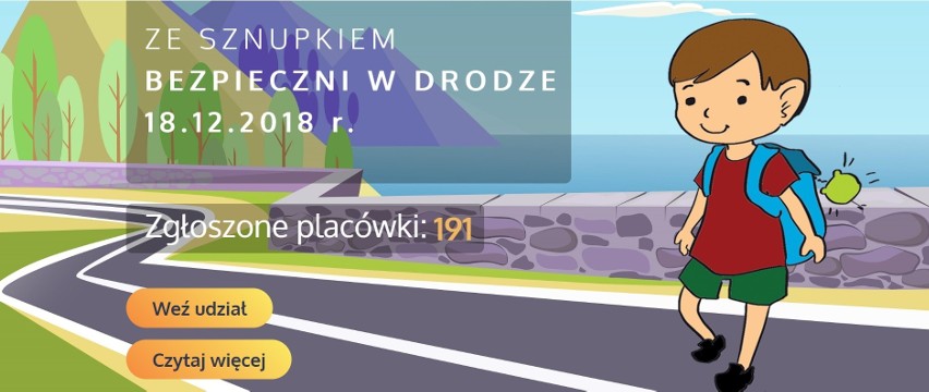 Będzie rekord Polski w kolorowaniu obrazków z policyjną maskotką „Sznupkiem”? 