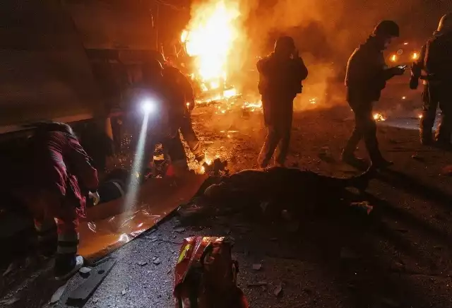 Sześć osób zginęło w wyniku kwietniowego rosyjskiego ostrzału Charkowa