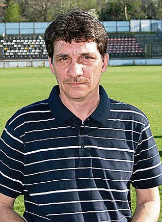 Trener Gdovii Robert Włodarz
