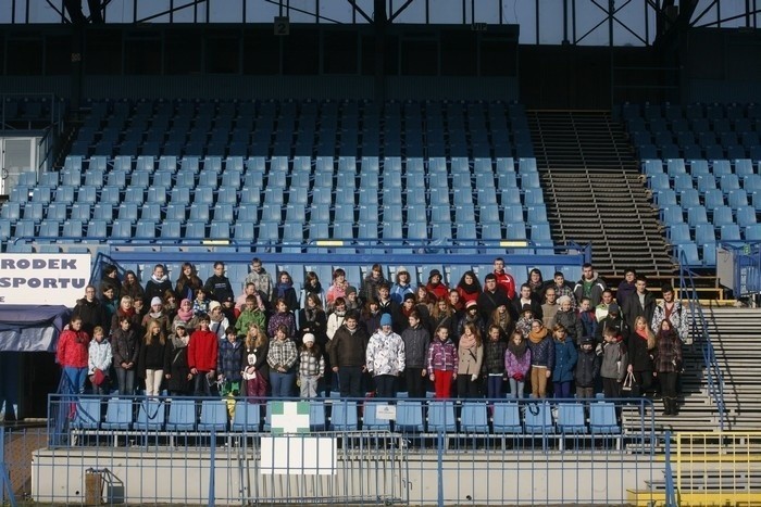 Junior Media na stadionie Ruchu Chorzów
