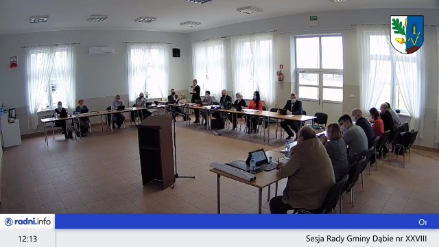 W środę (26 stycznia) odbyła się sesja rady gminy Dąbie, podczas której debatowano nad uchwałą budżetową na rok 2022.