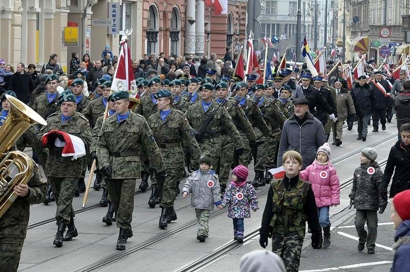 Tak świętowaliśmy rocznicę niepodległości w Bydgoszczy [zdjęcia]