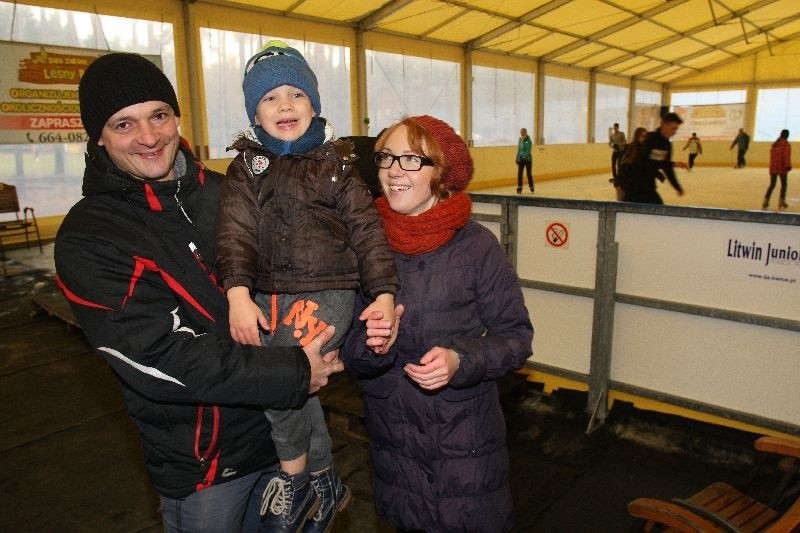 Lodowisko na Stadionie w Kielcach otwarte