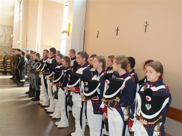 Ślubowanie klas mundurowych ZDZ Starachowice