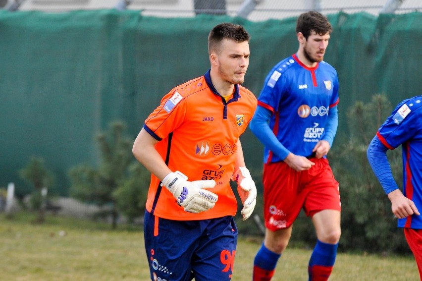 Mateusz Kuchta grał w Odrze Opole w sezonie 2017/18.