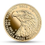 Bielik - nowe polskie monety uncjowe. Narodowy Bank Polski wyemitował złote monety z okazji 100-lecia odzyskania niepodległości [ZDJĘCIA]
