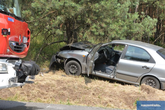 Około godziny 13 na drodze Włocławek - Kowal (DK 91) samochód osobowy zderzył się z motorowerem. Jak podają strażacy jest jedna ofiara śmiertelna i jedna jeszcze poszkodowana. Policja podała, że osobowy fiat zderzył się z motorowerem.Nie żyje 40-letni mężczyzna kierujący motorowerem. Poniósł śmierć na miejscu.44-letni kierujący foatem został prewieziony do szpitala na badania.Policja dopiero ustala tożsamość ofiary. Na miejscu jest prokurator i ustala, jaki był przebieg zdarzenia.Droga krajowa jest całkowicie zablokowana.Śmiertelny wypadek na DK 91 pod Włocławkiem. Nie żyje kierujący skuterem