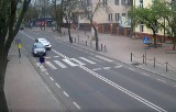 Stłuczka przed przejściem dla pieszych w Łukowie