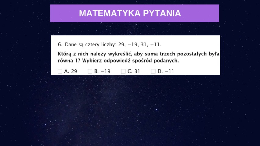 Egzamin ósmoklasisty 2019. [3.11] Matematyka - test próbny ósmoklasisty z Gdańskim Wydawnictwem Oświatowym