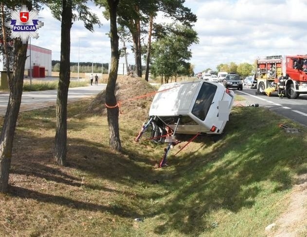 Śmiertelny wypadek w Woskrzenicach Dużych. Na miejscu zginął 35-latek